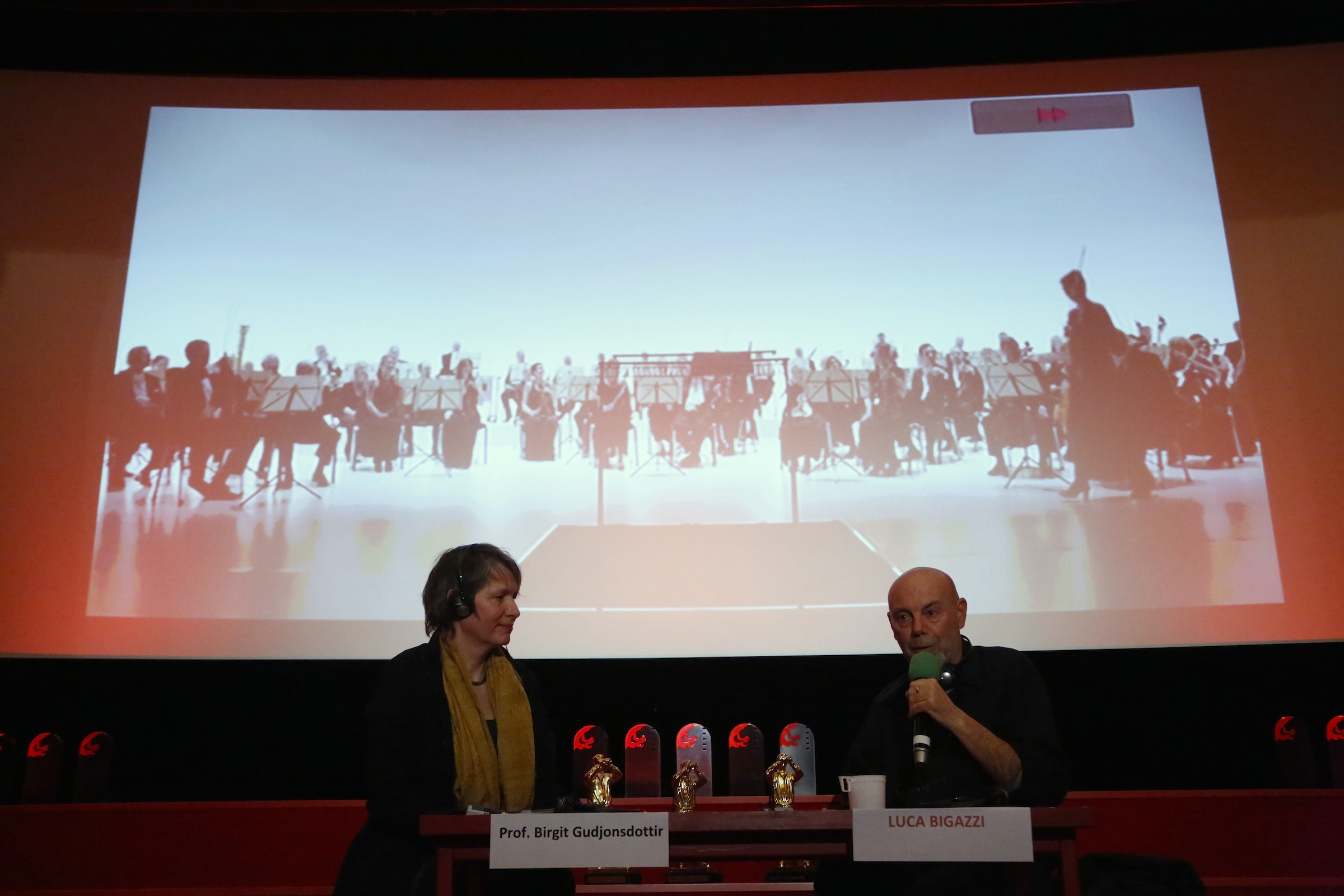 Luca Bigazzi im Gespräch mit Birgit Gudjonsdottir @ Achim Friederich